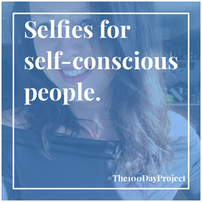 Selfies for self-conscious people.