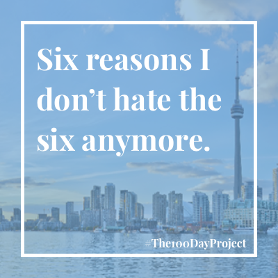 Six reasons I don't hate the six anymore.