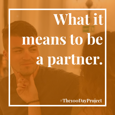 What it means to be a partner.